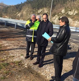 Ruiz visita las obras