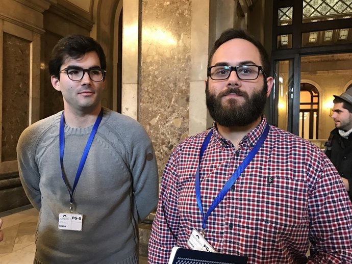 Adrián Sánchez (Ajec) y Oriol Rivera (Ceucat)
