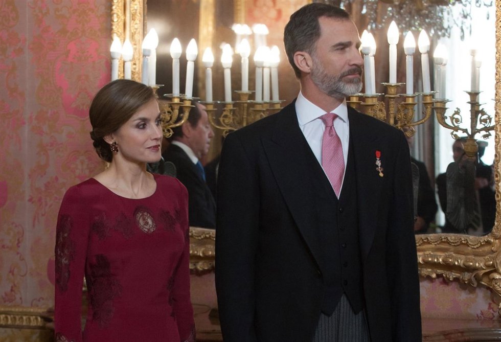 Los reyes letizia y felipe vi