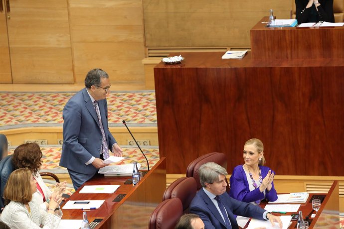 Enrique Ossorio, portavoz del PP en la Asamblea de Madrid