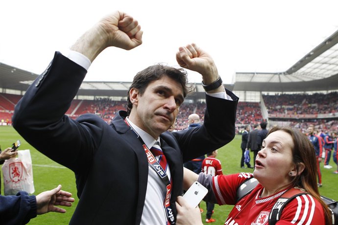 Aitor Karanka, entrenador del Middlesbrough