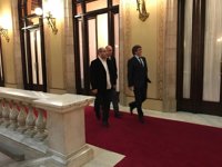 Puigdemont se reúne con Batet y Guinó tras la polémica de incompatibilidades en el PDeCAT