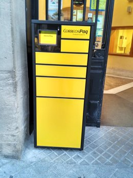 Dispositivo de recogida automática de paquetes de Correos