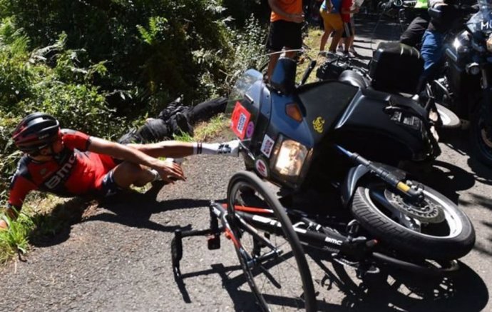 Accidente de ciclista