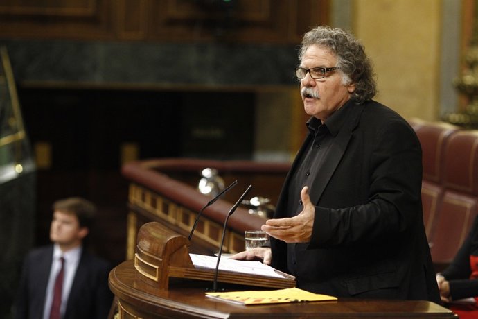 Joan Tardá en el debate de investidura en el Congreso