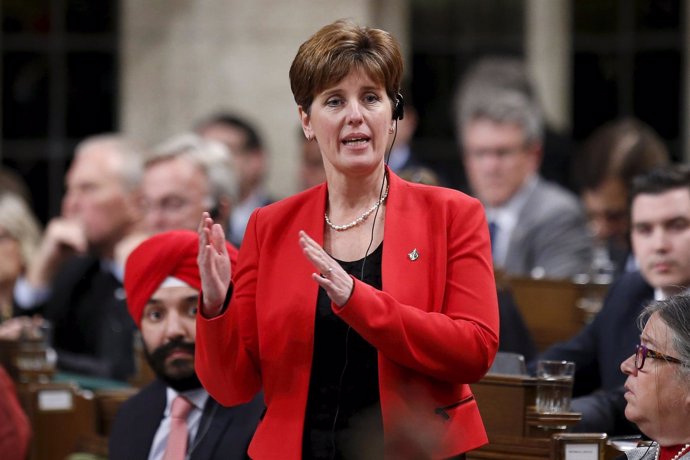 Ministra de Desarrollo de Canadá, Marie-Claire Bibeau