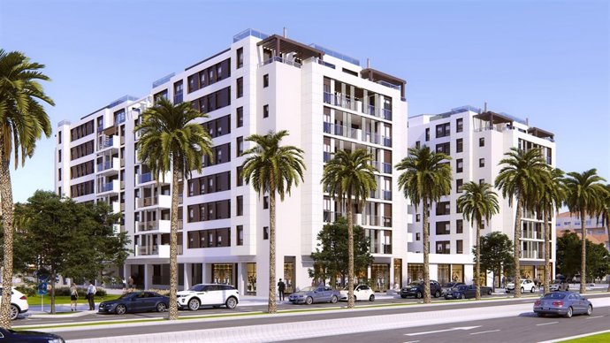 Promocion viviendas paseo marítimo.