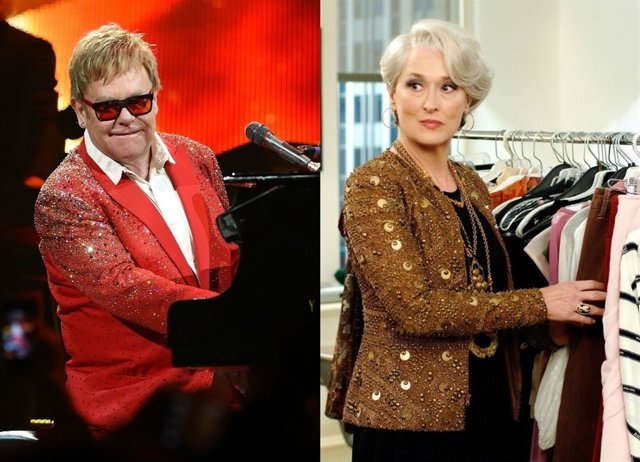 Elton John, El diablo viste de Prada
