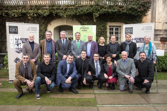 Presentación del concierto del quinto aniversario de la GIOrquestra