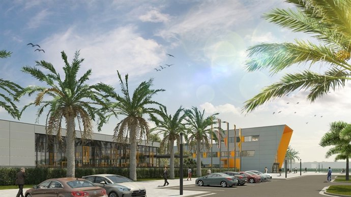 Proyección de la nueva planta de neumáticos Continental en Rayong, Tailandia