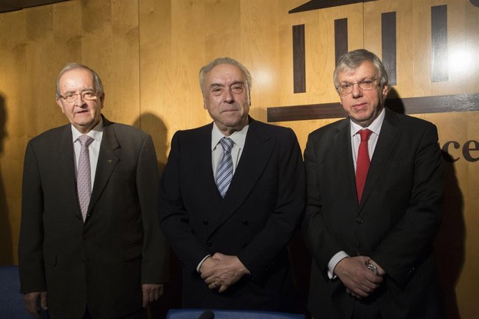 Josep González, Joan Hortalà y Manuel Ardanza