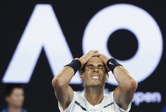 Nadal celebra su victoria