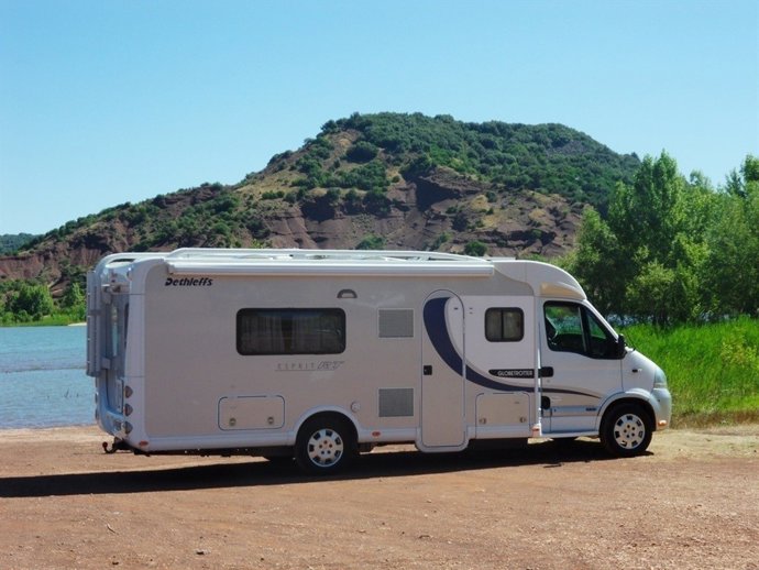 Autocaravana, una de las disponibles en la nueva app de Yescapa