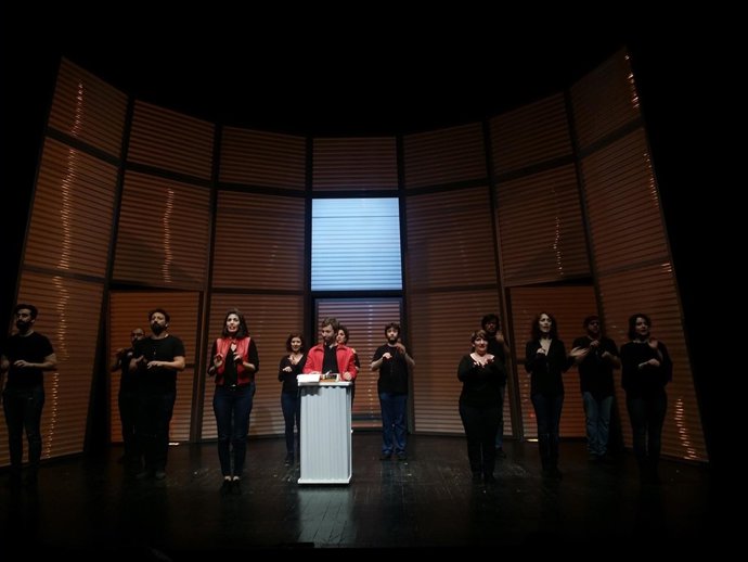 Imagen del espectáculo 'Allegro' de Cor de Teatre en los Teatros del Canal