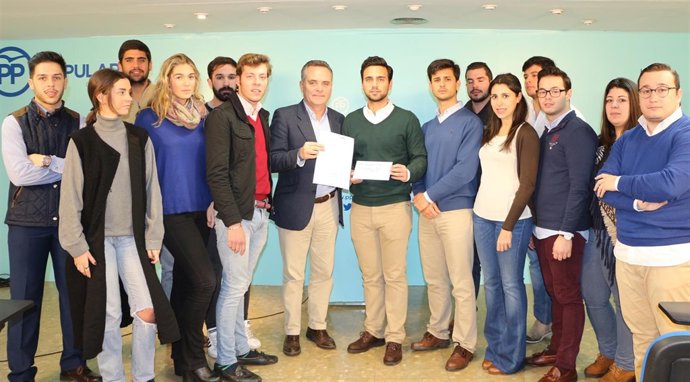 Rueda de prensa de los populares.