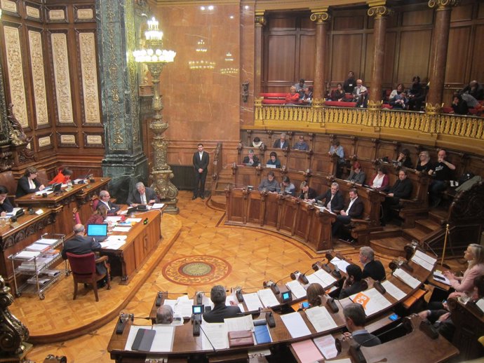 Pleno del Ayuntamiento de Barcelona