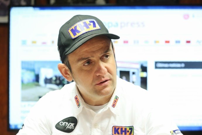 Entrevista de Europa Press al piloto de Dakar Isidre Esteve