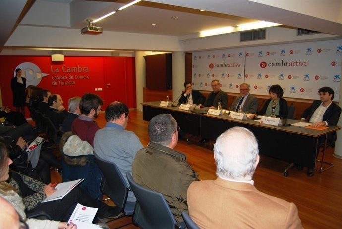 Un momento de la sesión Cambraactiva, celebrada este jueves en Terrassa 