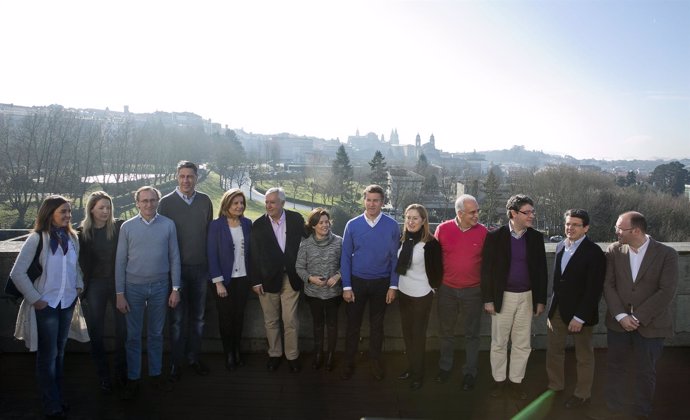 Reunión de la ponencia del PP en Santiago