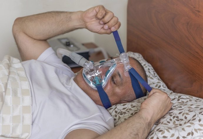 Paciente con apnea del sueño