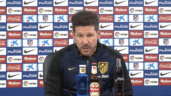 Simeone cree "normal" encontrarse con el Barça en Copa