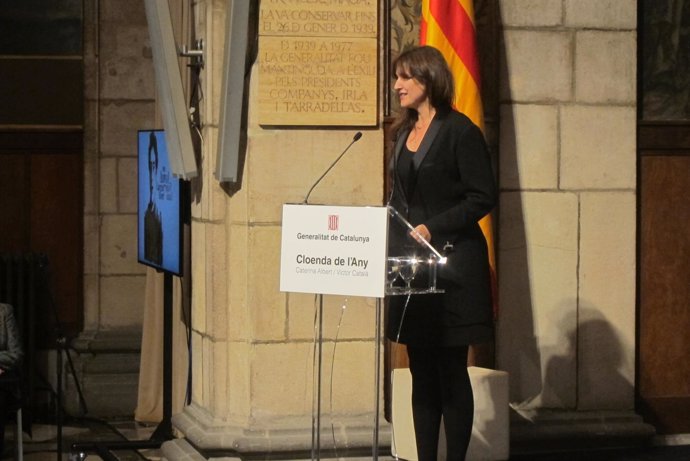 Laura Borràs, directora de la Institució de les Lletres Catalanes (ILC)