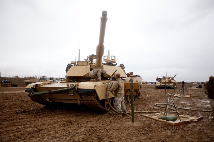 Carro de combate de EEUU M1A1 Abrams