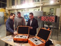 Javier Merino ha asistido a la presentación de 'En Movimiento', primera empresa participante en Expojoven