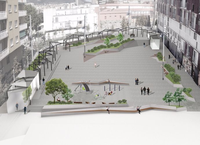 Proyecto de renovación de la plaza Joan Pelegrí