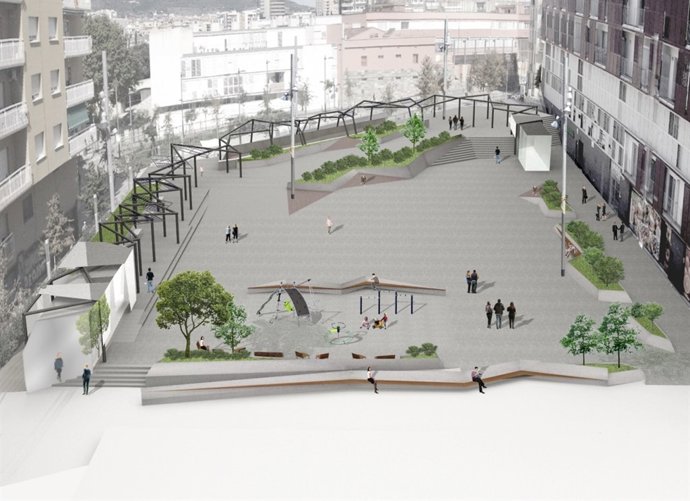 Proyecto de renovación de la plaza Joan Pelegrí