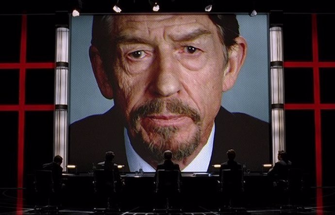 John Hurt en V de Vendetta