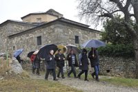 La Diputación de Huesca seguirá con la mejora de los accesos al Monasterio de San Victorián