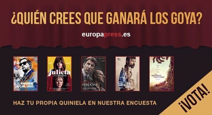 Votación premios Goya 2017