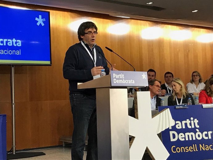 El presidente de la Generalitat, Carles Puigdemont