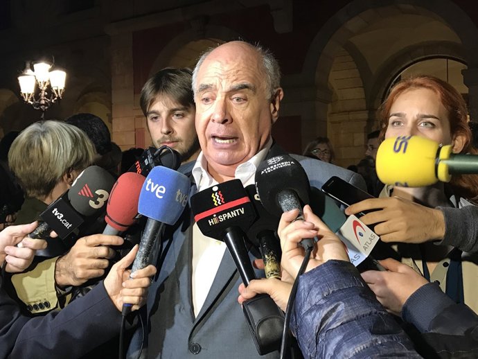 Lluís Rabell en el Parlament 