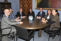 Diputación de Córdoba, Iprodeco y CECO se unen para conseguir proyectos de financiación europea en materia formativa