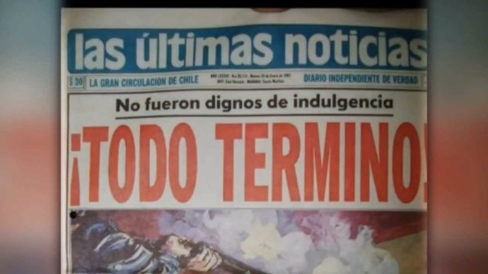 Portadas chilenas sobre el fin de los psicópatas de Viña del Mar