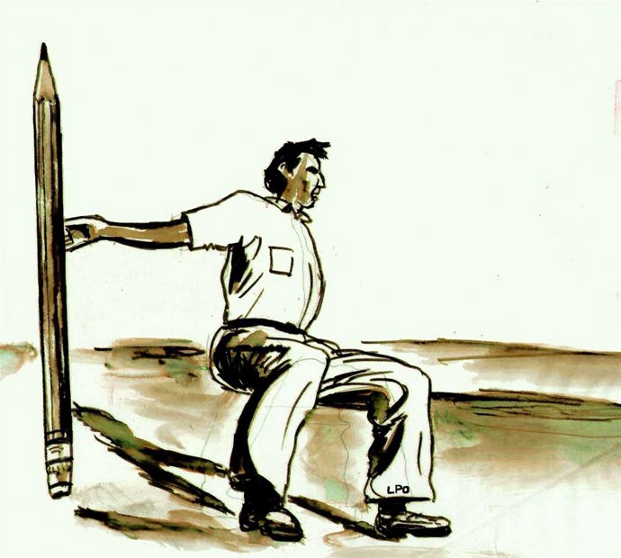 Una de las viñetas de 'Un grito de libertad'.