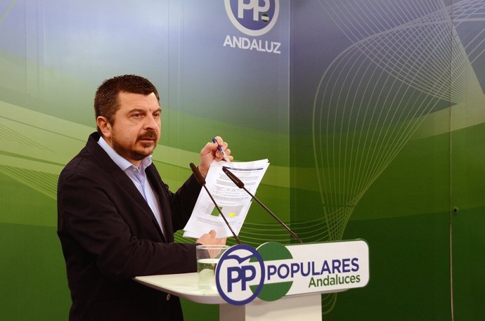 El vicesecretario de Coordinación Política del PP-A, Toni Martín