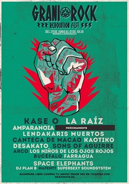 Cartel del Granirock 2017