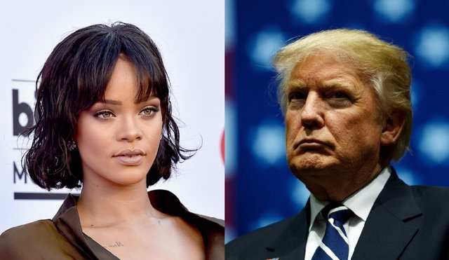 Rihanna y Trump
