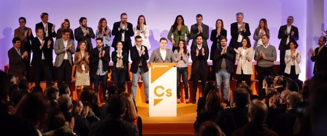 Albert Rivera presenta la nueva ejecutiva de C's