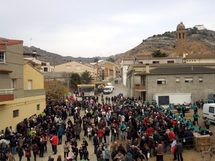 Festa del Tossino en Albelda.