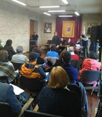 Políticos gallegos y vascos rinden homenaje a Castelao en Rianxo