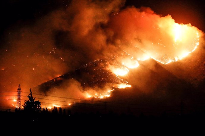 Incendios en Chile