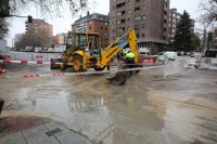 Una fuga de agua causa un socavón y obliga a cortar el túnel de República Dominicana