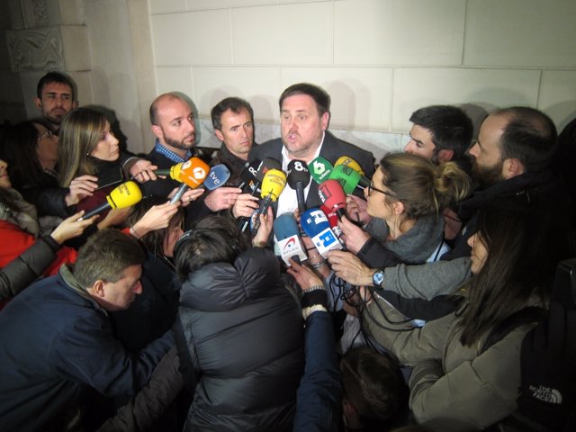 El vicepresidente del Govern, Oriol Junqueras