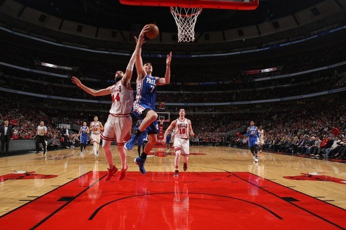 Mirotic en el Bulls - Sixers