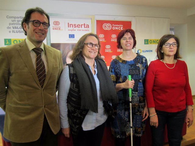 Ismael Pérez, Sabina Lobato, Virgnia Carcedo y Begoña Grijalvo. 