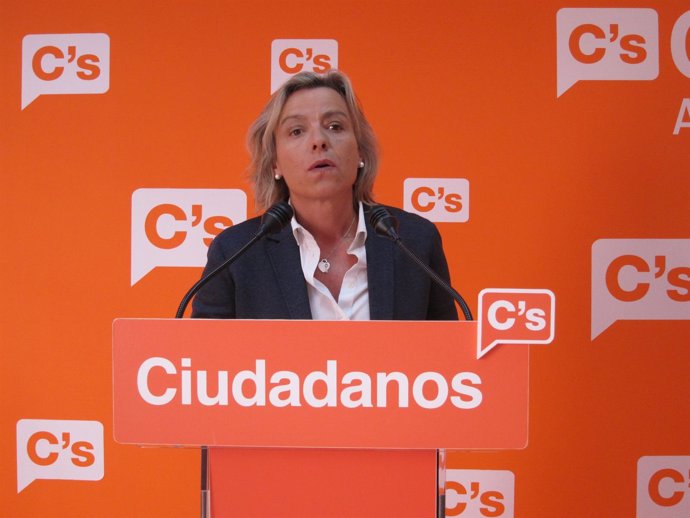 La parlamentaria andaluza de Ciudadanos Isabel Albás